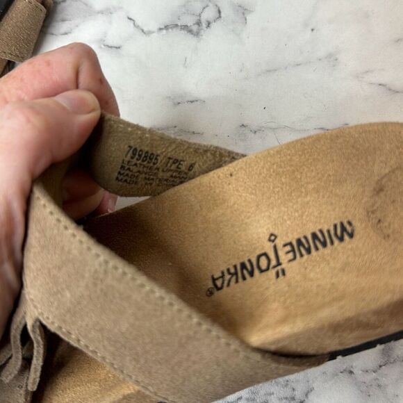 Minnetonka Daisy Slide Sandal 6 - Picture 5 of 5